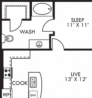 The Amber The Amber. 2 bedroom apartment. Kitchen with island open to living/dinning rooms. 2 full bathrooms, shower stall in master. Walk-in closets. Patio/balcony.